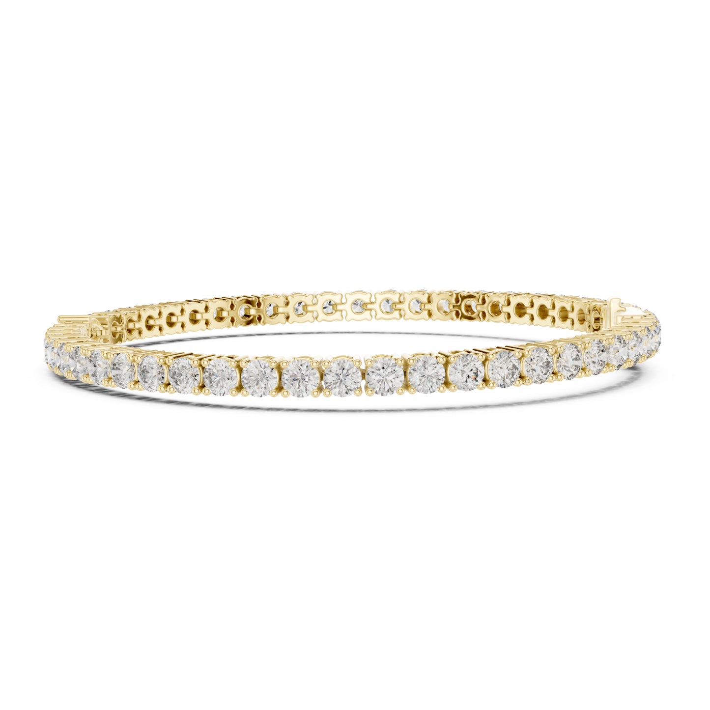 Aurora 6 Carat Pear Lab Grown Diamond Tennis Bracelet