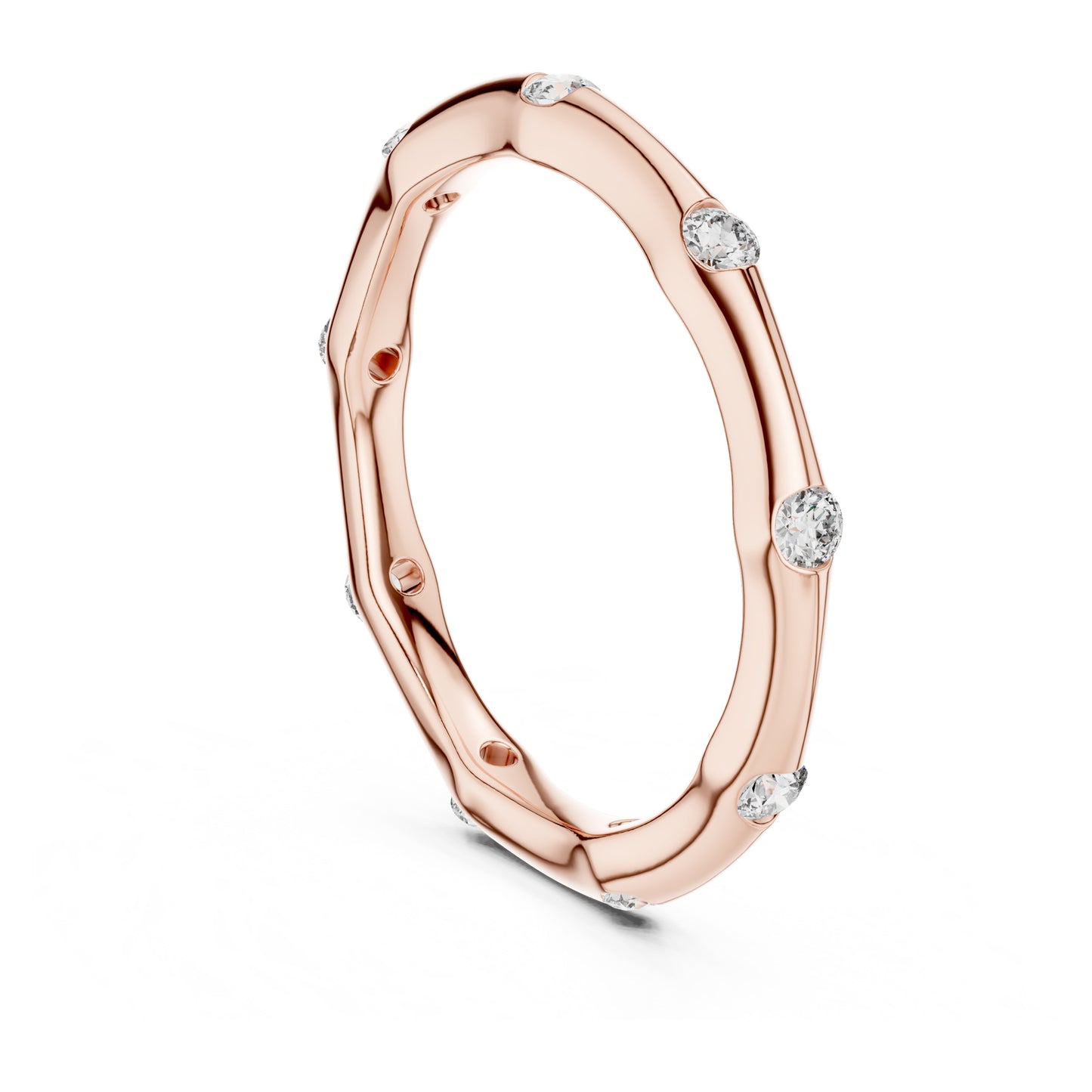Isla 0.33ct Round Lab Grown Diamond Bezel Ring