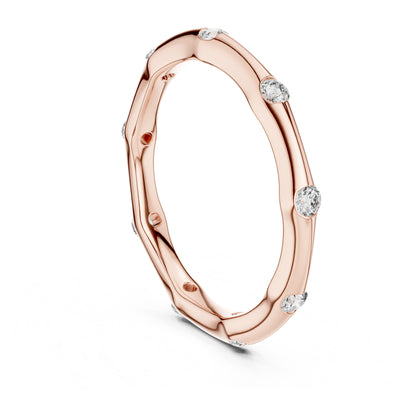 Isla 0.33ct Round Lab Grown Diamond Bezel Ring