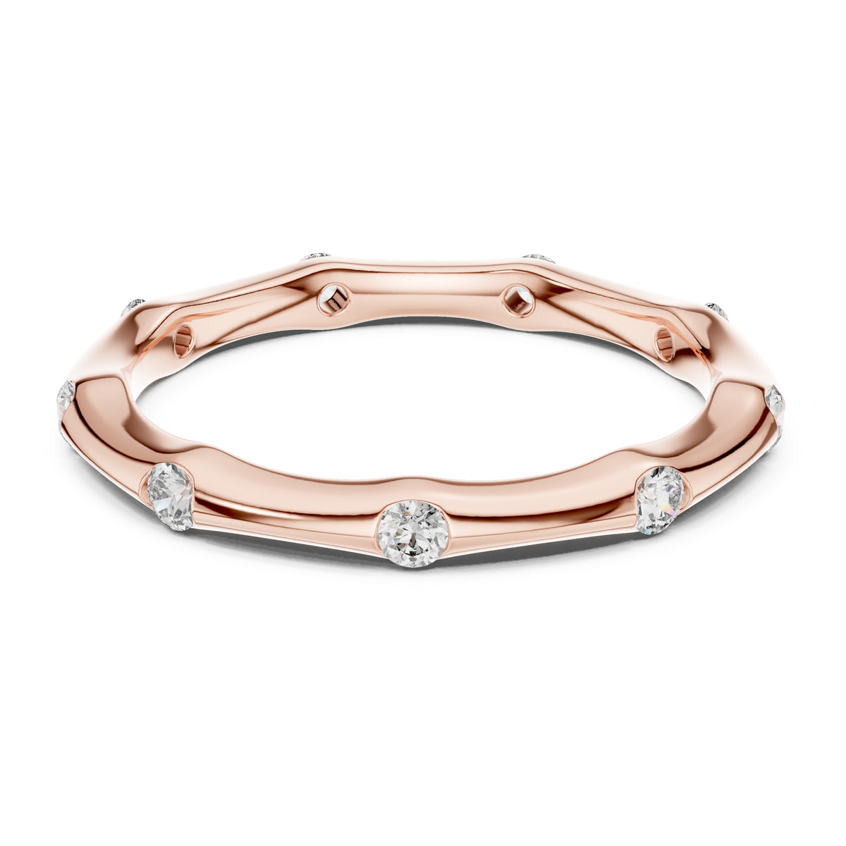 Isla 0.33ct Round Lab Grown Diamond Bezel Ring