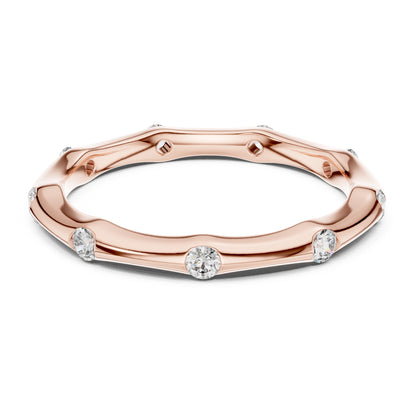 Isla 0.33ct Round Lab Grown Diamond Bezel Ring