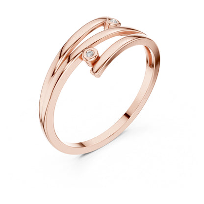 Isla Round Lab Grown Diamond Open Ring