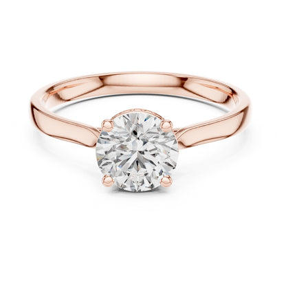 Celeste 1 Carat Round Lab Grown Diamond Engagement Ring