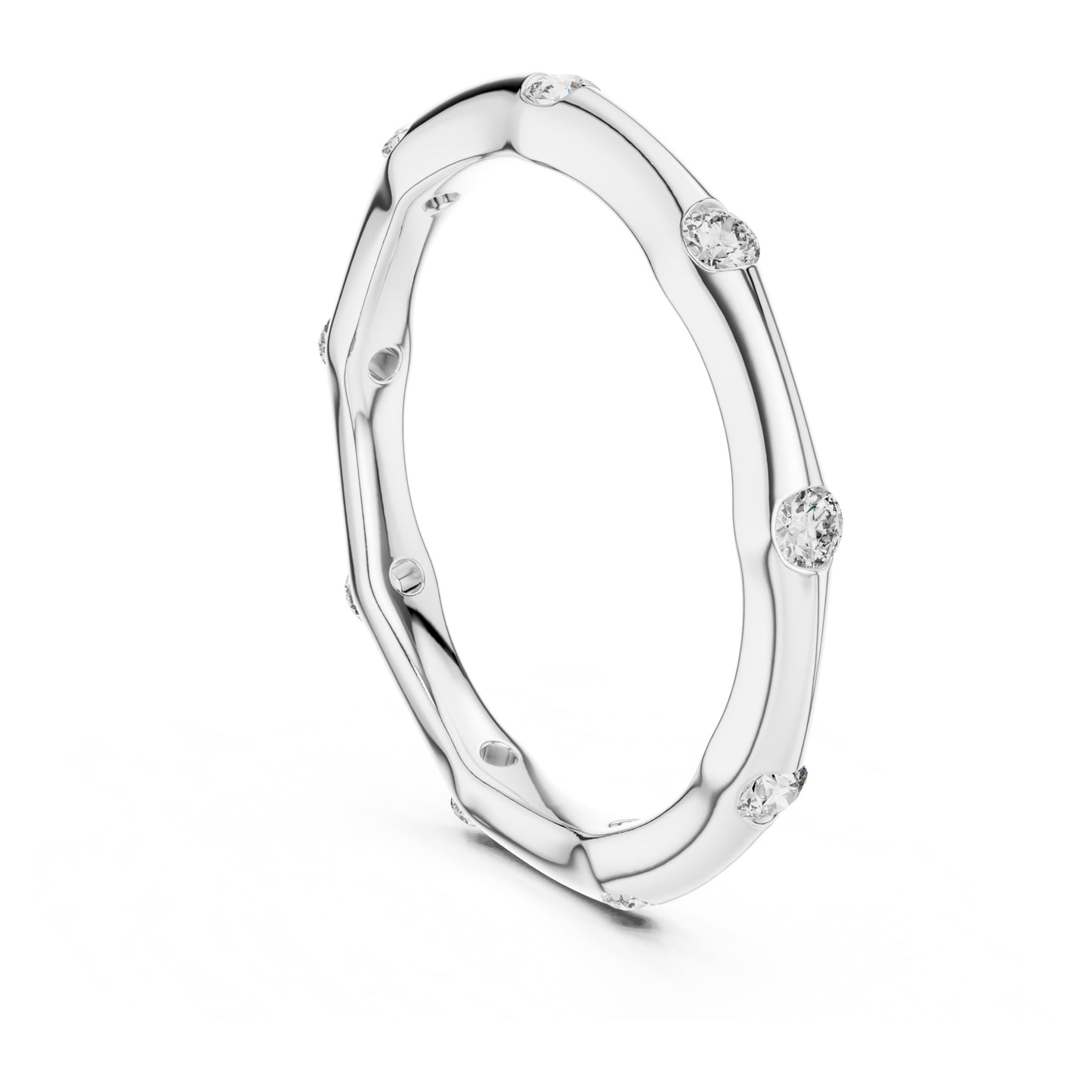 Isla 0.33ct Round Lab Grown Diamond Bezel Ring