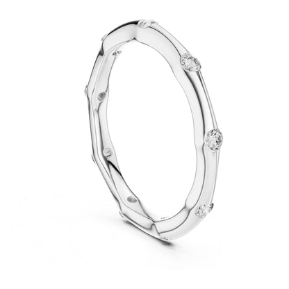 Isla 0.33ct Round Lab Grown Diamond Bezel Ring