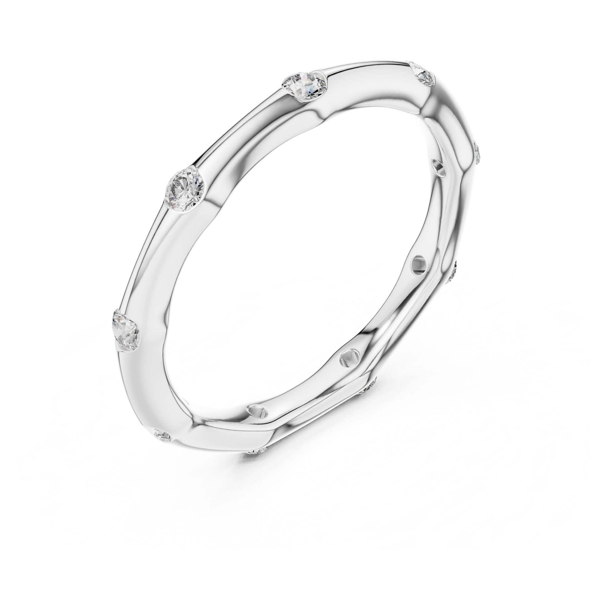 Isla 0.33ct Round Lab Grown Diamond Bezel Ring