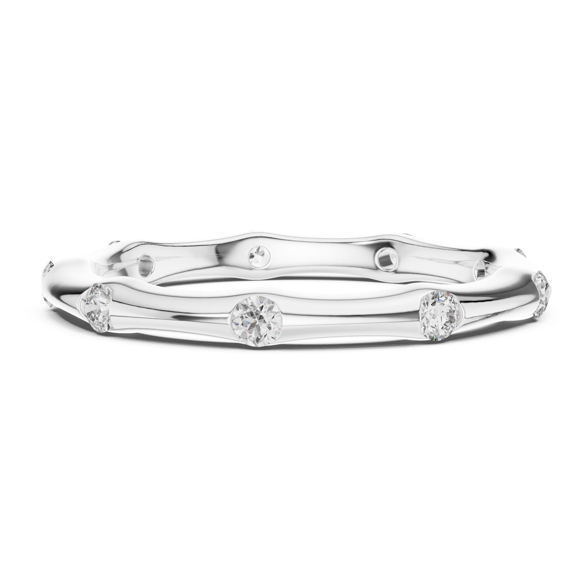 Isla 0.33ct Round Lab Grown Diamond Bezel Ring