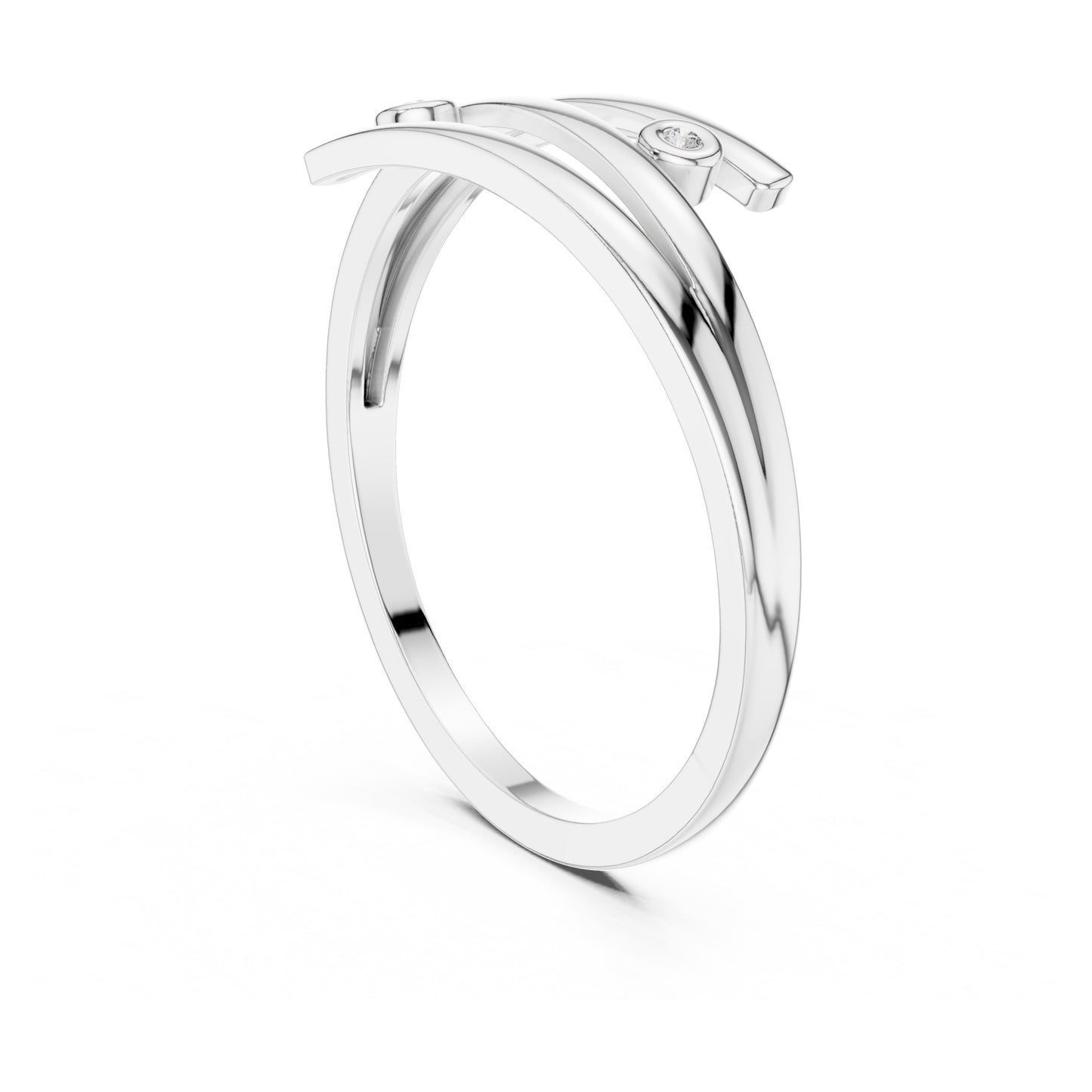 Isla Round Lab Grown Diamond Open Ring