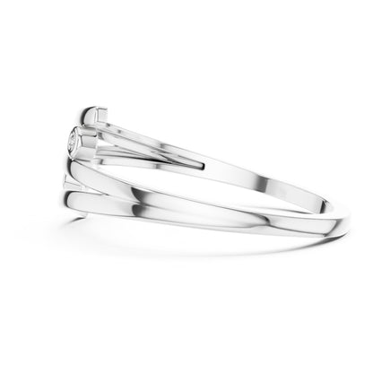 Isla Round Lab Grown Diamond Open Ring