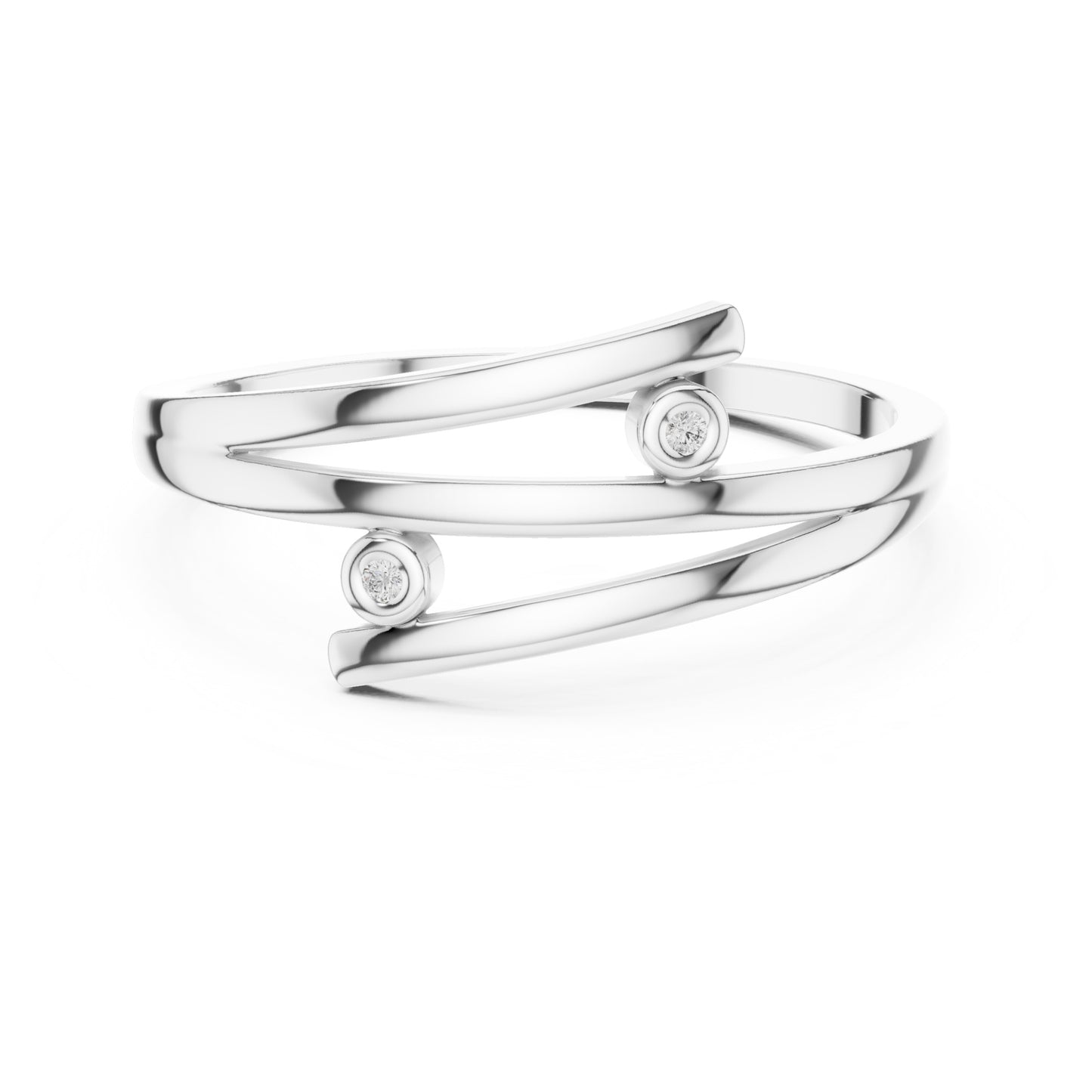 Isla Round Lab Grown Diamond Open Ring