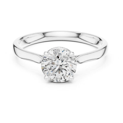 Celeste 1 Carat Round Lab Grown Diamond Engagement Ring