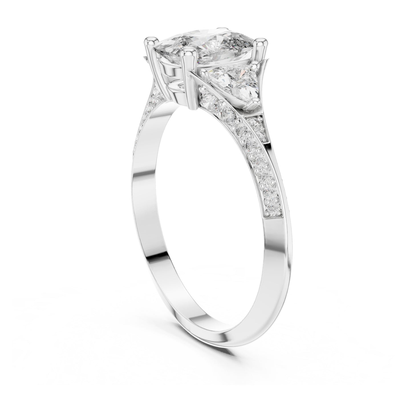 Sienna 1 Carat Cushion Lab Grown Diamond Engagement Ring