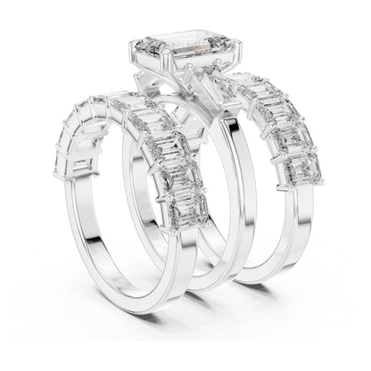 Vera 2 Carat Emerald Lab Grown Diamond Eternity Ring