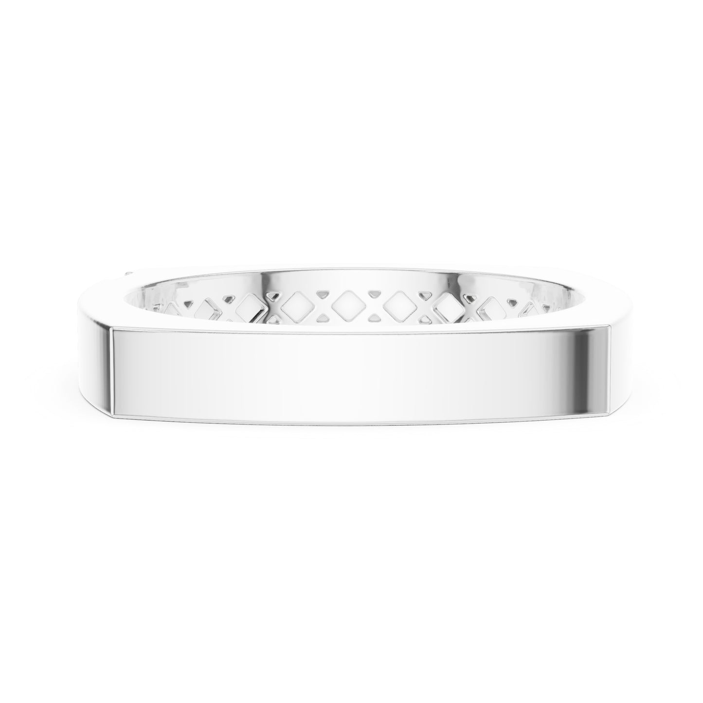 Vera Round Lab Grown Diamond Claw Geometric Ring