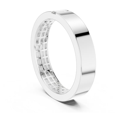 Vera Baguette Lab Grown Diamond Wedding Band