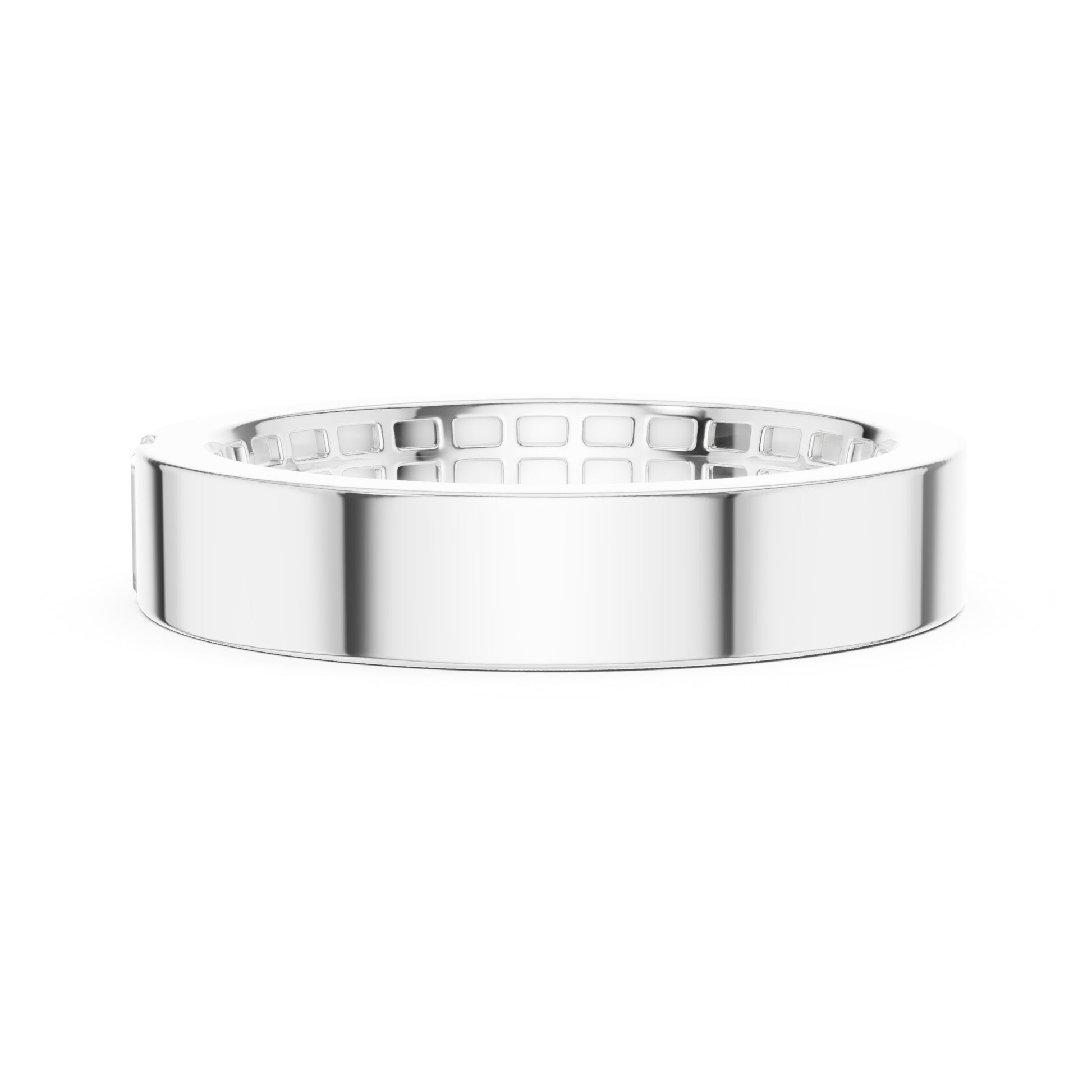 Vera Baguette Lab Grown Diamond Wedding Band