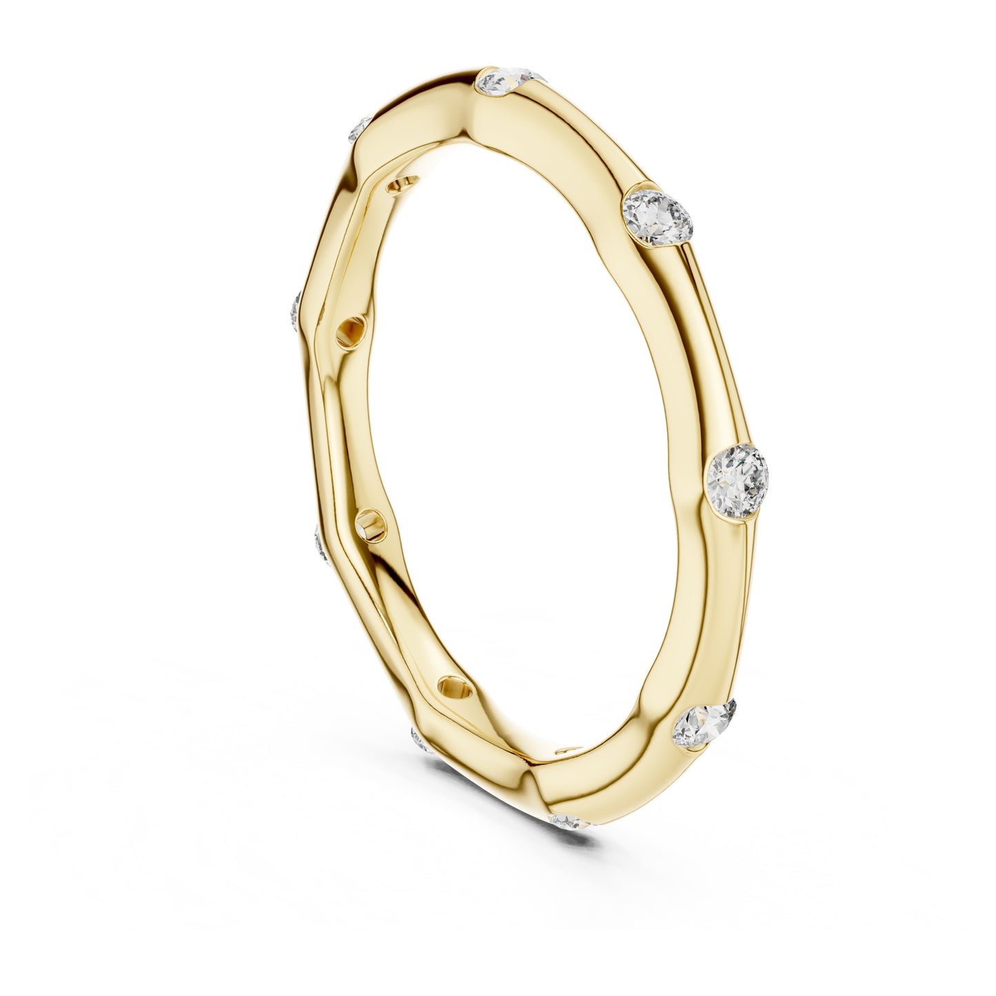 Isla 0.33ct Round Lab Grown Diamond Bezel Ring