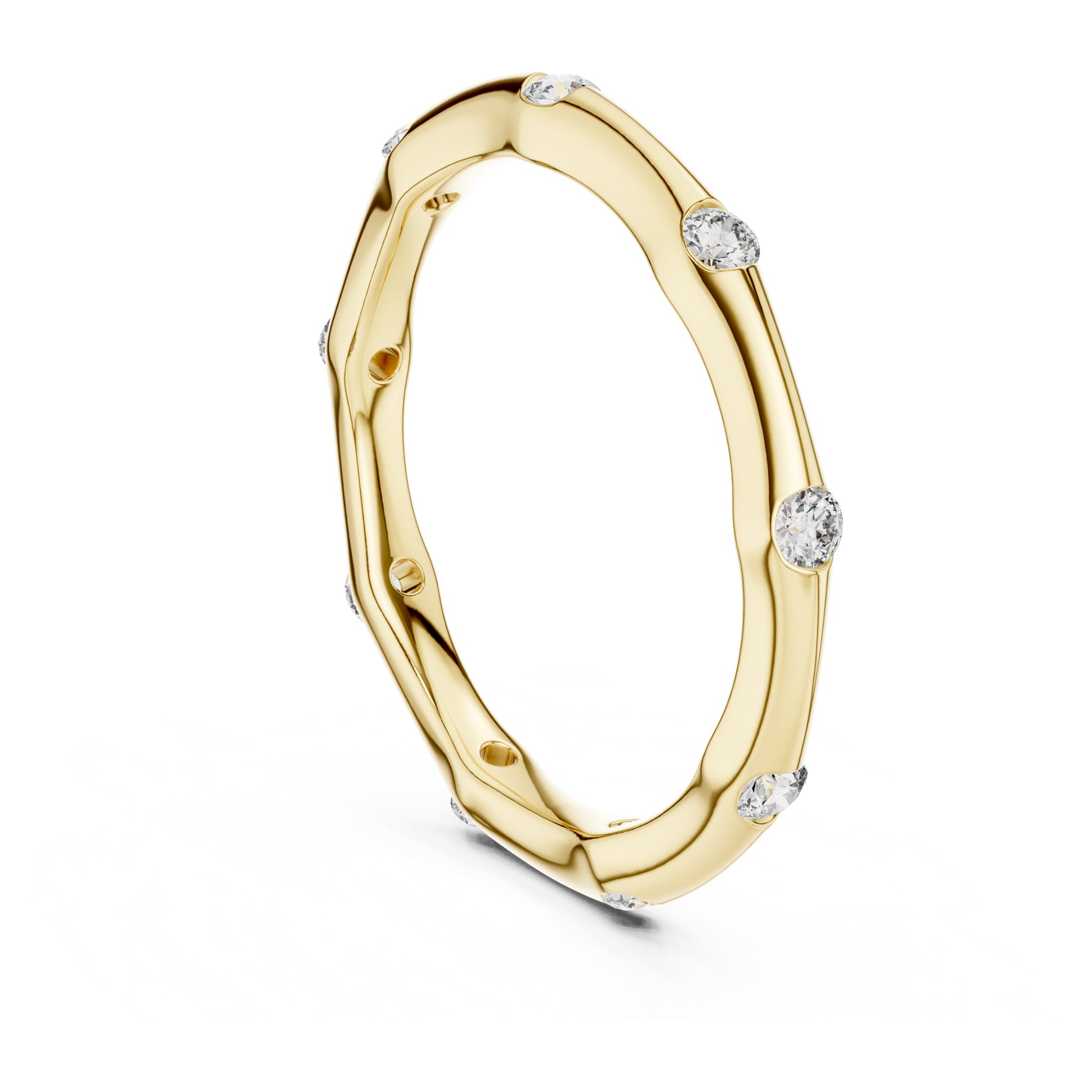 Isla 0.33ct Round Lab Grown Diamond Bezel Ring
