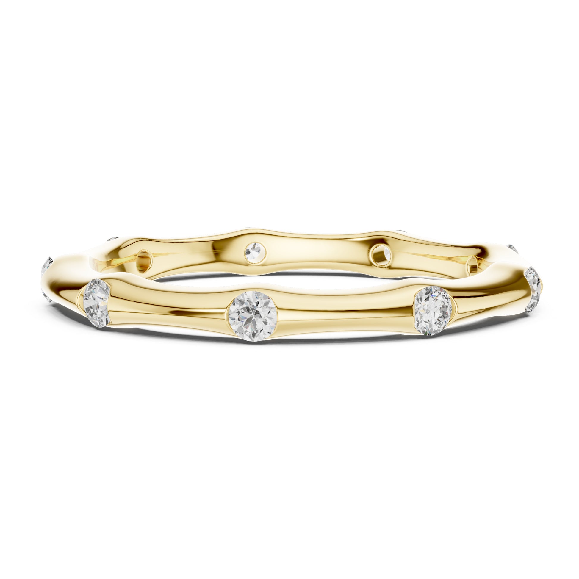 Isla 0.33ct Round Lab Grown Diamond Bezel Ring