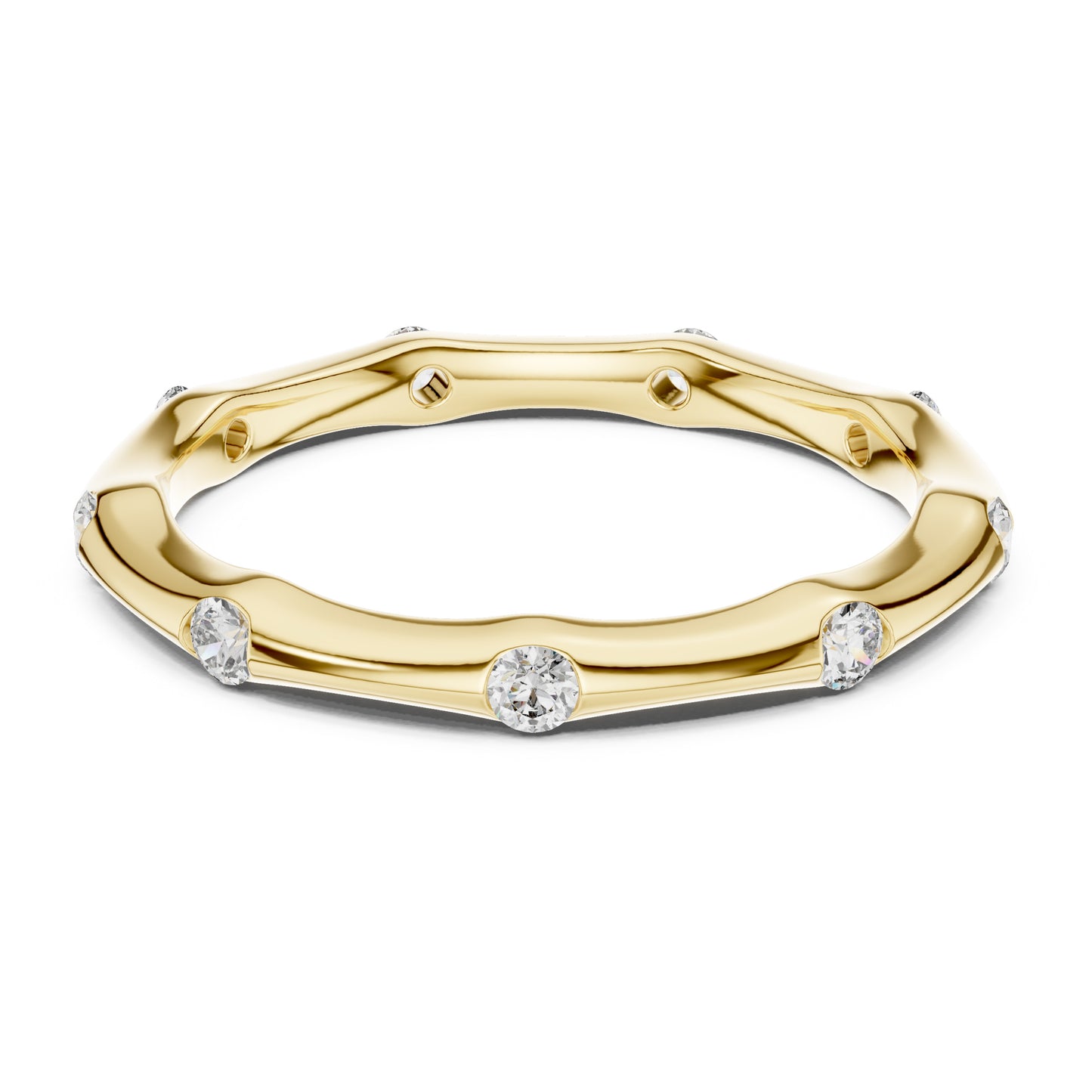 Isla 0.33ct Round Lab Grown Diamond Bezel Ring