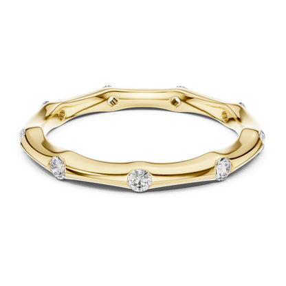 Isla 0.33ct Round Lab Grown Diamond Bezel Ring