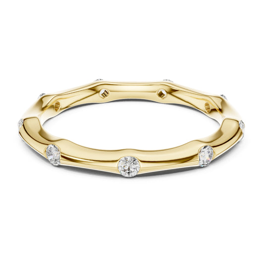 Isla 0.33ct Round Lab Grown Diamond Bezel Ring