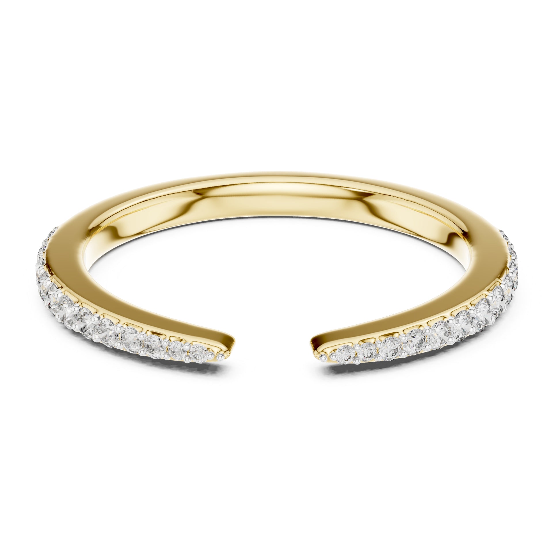 Aurora 0.25ct Round Lab Grown Diamond Open Ring