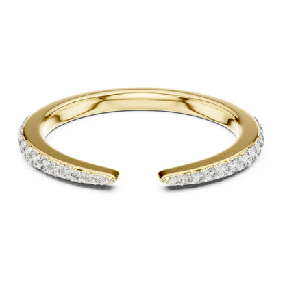 Aurora 0.25ct Round Lab Grown Diamond Open Ring