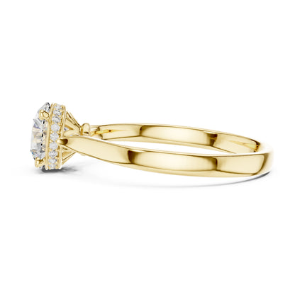 Celeste 1 Carat Round Lab Grown Diamond Engagement Ring