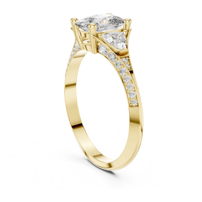 Sienna 1 Carat Cushion Lab Grown Diamond Engagement Ring