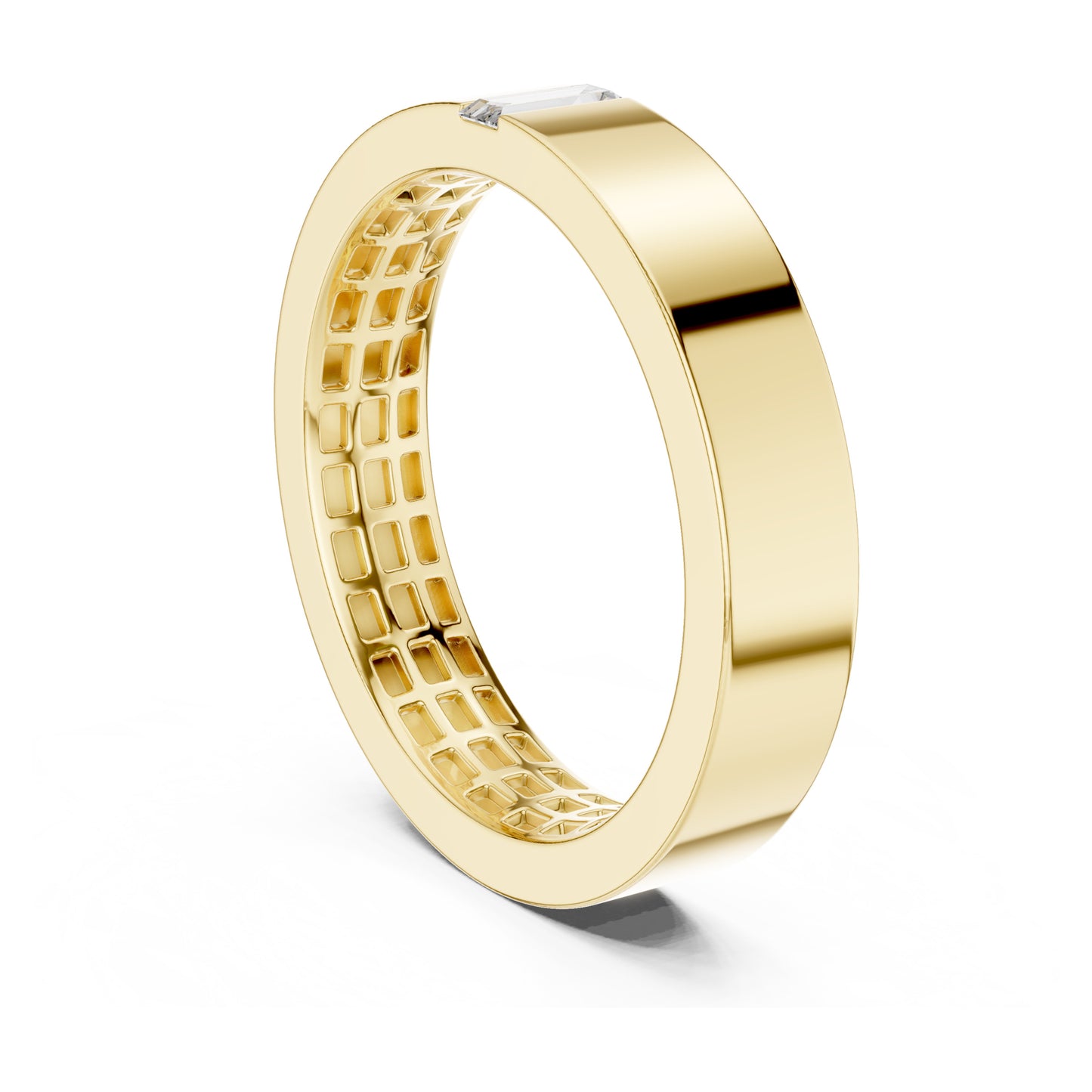 Vera Baguette Lab Grown Diamond Wedding Band