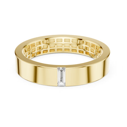 Vera Baguette Lab Grown Diamond Wedding Band